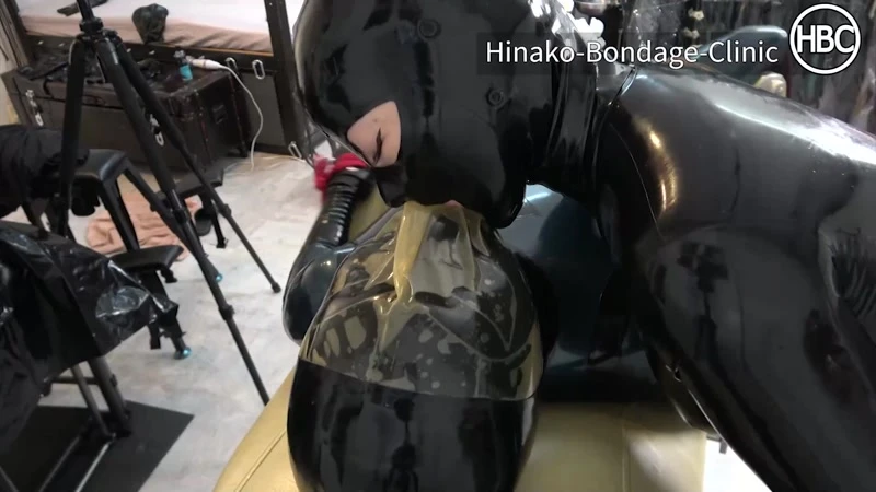 Hinako Bondage Clinic – Latex Bondage on Gynecology Chair, Blowjob with Dick Sucking Mask (2023/Mp4/1000 MB)