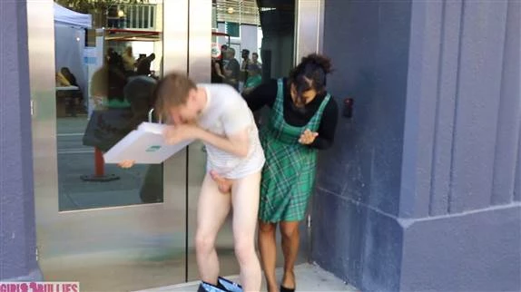 Girls Bullies - Penny Barber - Sidewalk Pantsing And Wedgies (2024/MPEG-4/213 MB)