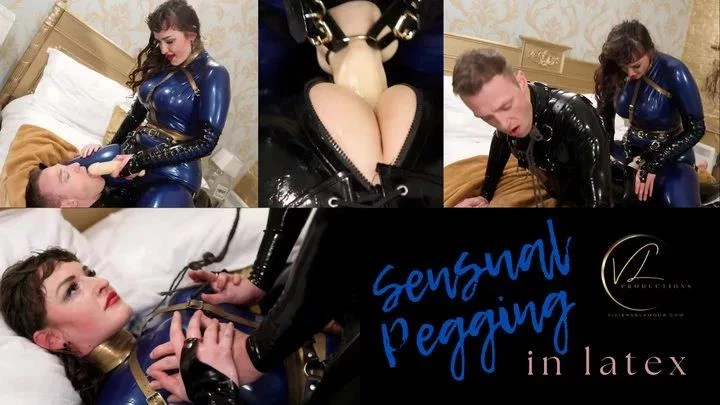 VL Productions - Sensual Pegging In Latex (2025/MPEG-4/208 MB)