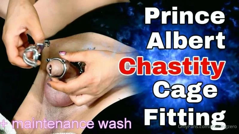 Trainingzero - (Italian) - Prince Albert Chastity Cage Fitting (2025/MPEG-4/660 MB)