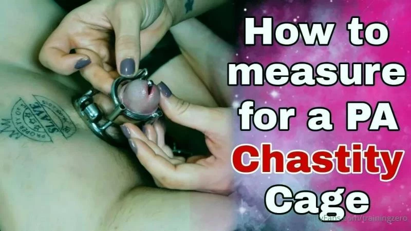 Trainingzero - (Italian) - How To Measure For A Pa Chastity Cage (2025/MPEG-4/1.13 GB)