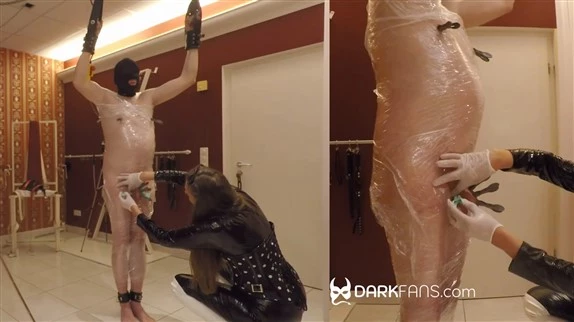 Lady Amrapali in Video Part 2 Wrapped & Clamps (2025/MPEG-4/38.5 MB)