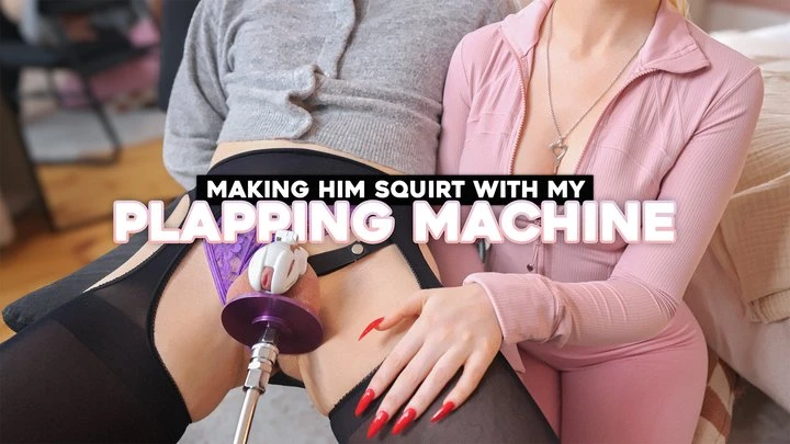 Chastity April in Video Plapping' machine makes my Sissy squirt in her cage (2025/MPEG-4/1.84 GB)