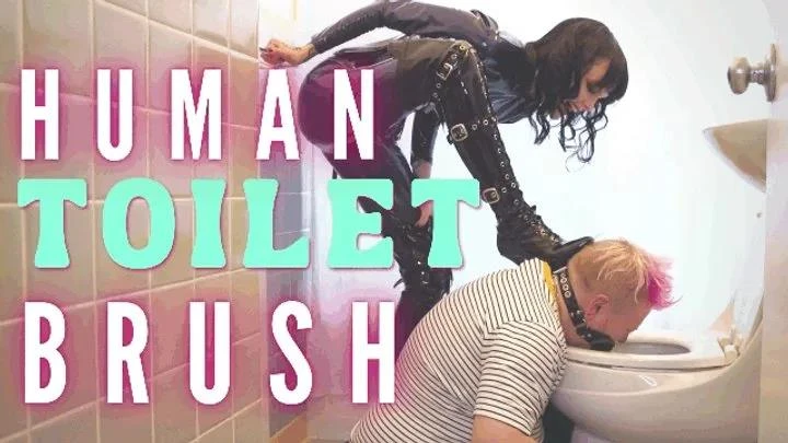 Mistress Petra Hunter in Video Human Toilet Brush (2025/MPEG-4/331 MB)
