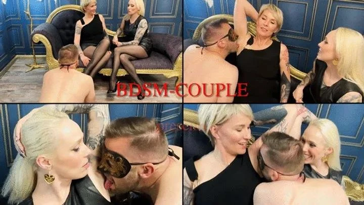 BDSM Couple in Video Miss Ruby Marks and Mistress Baton - Sweaty Armpit Licking (2025/MPEG-4/397 MB)