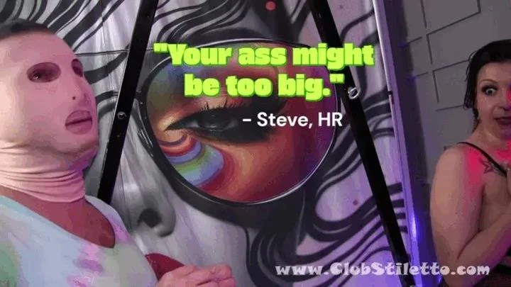 Club Stiletto in Video Steve HR Officer 2 - Oversized Ass - Goddess Amelia (2025/MPEG-4/887 MB)