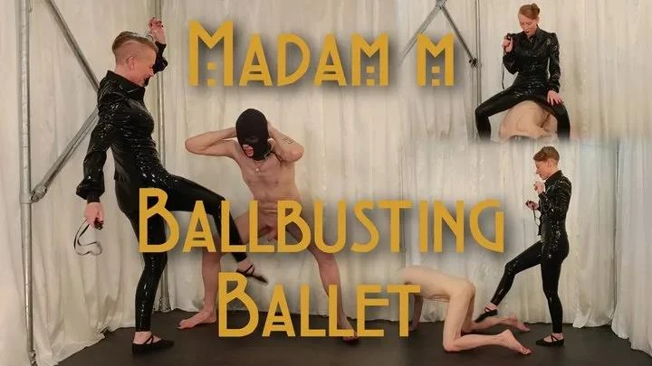 Madam M in Video Ballbusting Ballet Extremely Brutal CBT Ballet Shoe Punishment (2025/MPEG-4/1.04 GB)