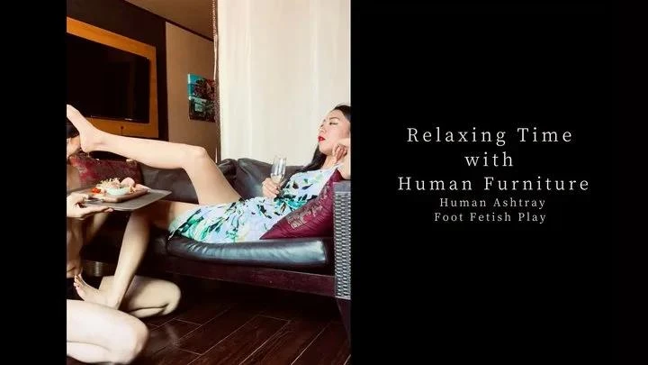 Mistress Ruiko in Video Relaxing Time With Human Furniture Human Ashtray Foot Fetish Play Vertical Video (2025/MPEG-4/557 MB)