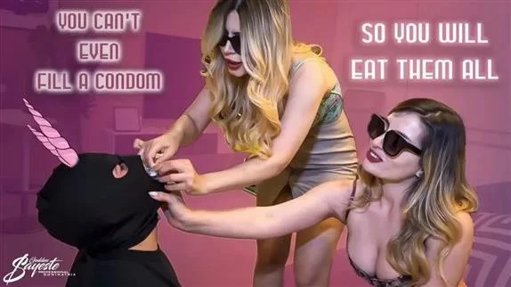 Goddess Sayeste in Video You Can't Even Fill A Condom So You Will Eat Them All (2026/MPEG-4/1.04 GB)