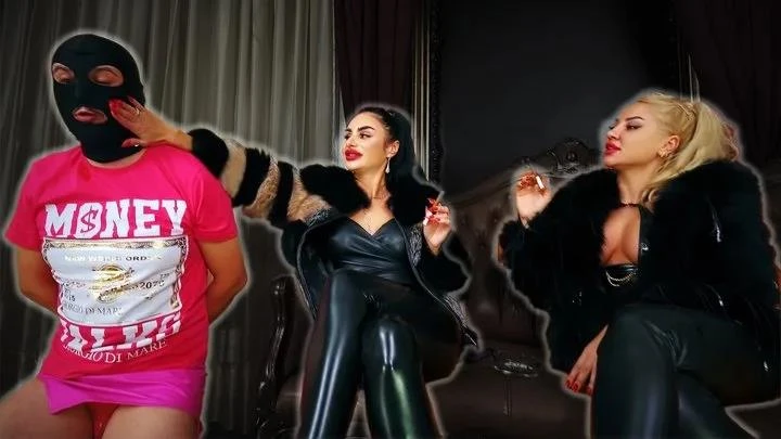 House of Sinn in Video Sissy Humiliation and Smoking Goddess Ambra Presents Gabriella to Goddess Samariel Femdom Fantasy (2026/MPEG-4/1.07 GB)