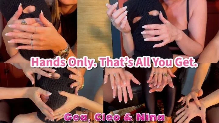 Gea Domina in Video Hands Only. That's All You Get - Cleo and Nina Ge (2026/MPEG-4/1.55 GB)