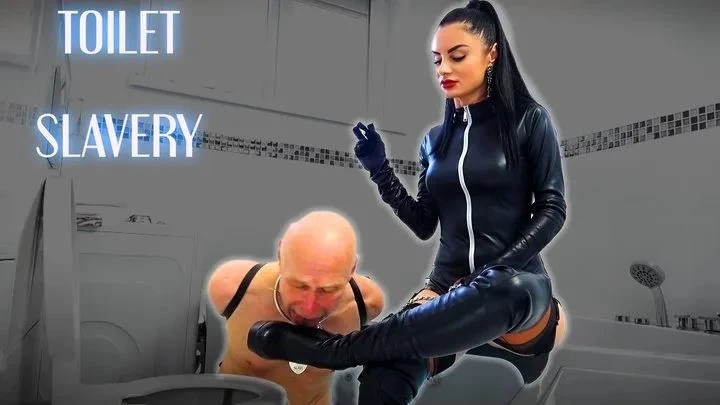 House of Sinn in Video HoS - Toilet Slavery Cigarette Ash and Objectification in Goddess Ambra's bathroom (2026/MPEG-4/1.08 GB)