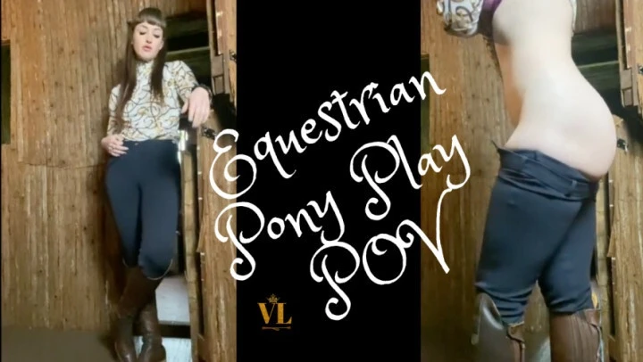 Vivienne l'Amour - EQUESTRIAN PLAY CUCKOLD POV